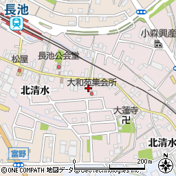 京都府城陽市長池北清水18周辺の地図