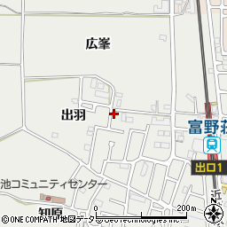 京都府城陽市枇杷庄出羽5-15周辺の地図