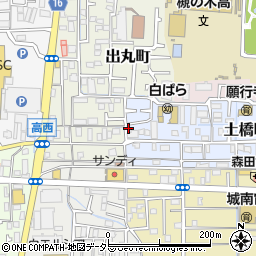 大阪府高槻市土橋町1-42周辺の地図