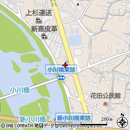 ポケットパーク花田周辺の地図