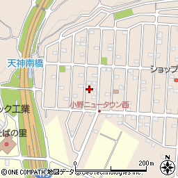 兵庫県小野市天神町80-1475周辺の地図