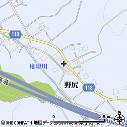 兵庫県加古川市志方町野尻1017周辺の地図