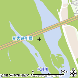 新大井川橋周辺の地図