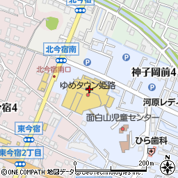 グランサックス姫路　ゆめタウン店周辺の地図