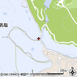 兵庫県西宮市塩瀬町名塩410周辺の地図