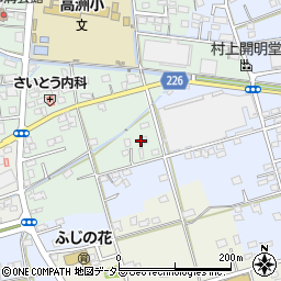 静岡県藤枝市高柳1236周辺の地図