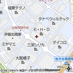 株式会社ＫＨＤ　大阪営業部周辺の地図