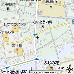 静岡県藤枝市高柳1285-1周辺の地図