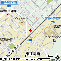 三重県鈴鹿市中江島町10-6周辺の地図