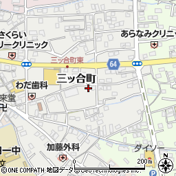 静岡県島田市三ッ合町1337-16周辺の地図