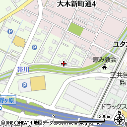 愛知県豊川市本野ケ原4丁目99周辺の地図