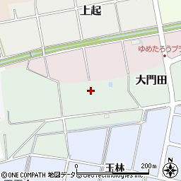 愛知県武豊町（知多郡）大門田周辺の地図