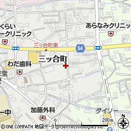 静岡県島田市三ッ合町1337周辺の地図