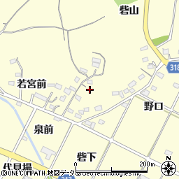 愛知県西尾市吉良町岡山砦山12周辺の地図