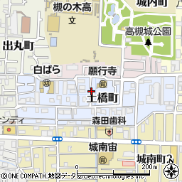 大阪府高槻市土橋町2-33周辺の地図