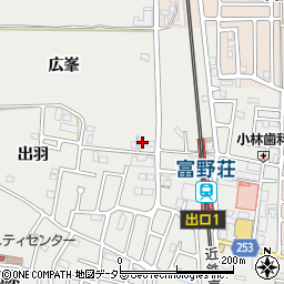 京都府城陽市枇杷庄広峯50周辺の地図