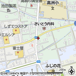 静岡県藤枝市高柳1285周辺の地図