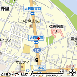 サイゼリヤ姫路野里店周辺の地図