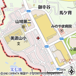 ほけんの窓口　松井山手店周辺の地図
