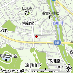 愛知県豊川市御油町下川原115周辺の地図