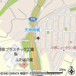 兵庫県小野市天神町80-1452周辺の地図