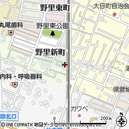 兵庫県姫路市野里新町2-5周辺の地図