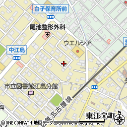 三重県鈴鹿市中江島町12-35周辺の地図