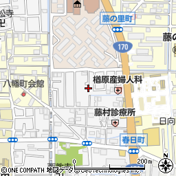 大阪府高槻市春日町1周辺の地図