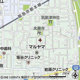 〒569-0822 大阪府高槻市津之江町の地図