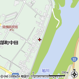 岡山県岡山市北区建部町中田246周辺の地図