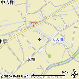 愛知県豊橋市石巻萩平町幸神周辺の地図