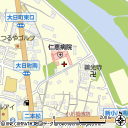 仁恵病院周辺の地図