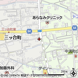 静岡県島田市三ッ合町1341-2周辺の地図