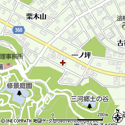愛知県豊川市御油町一ノ坪45周辺の地図