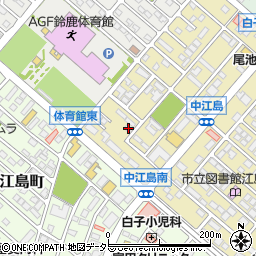 三重県鈴鹿市中江島町23-27周辺の地図