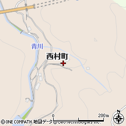 島根県浜田市西村町241周辺の地図