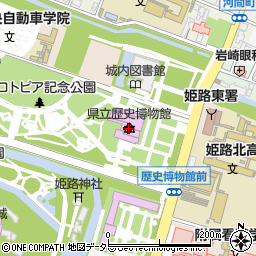 兵庫県立歴史博物館周辺の地図