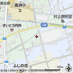 静岡県藤枝市高柳1234周辺の地図