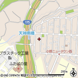 兵庫県小野市天神町80-805周辺の地図