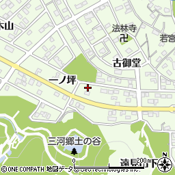 愛知県豊川市御油町一ノ坪107周辺の地図