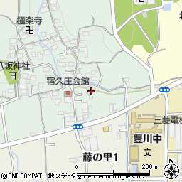 ダスキン茨木周辺の地図