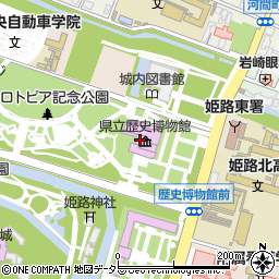 兵庫県立歴史博物館周辺の地図