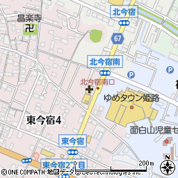 ソフトバンク姫路今宿店周辺の地図