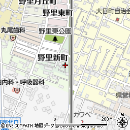 兵庫県姫路市野里新町2-8周辺の地図