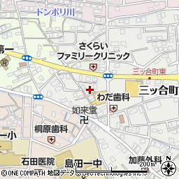 静岡県島田市三ッ合町1156-4周辺の地図