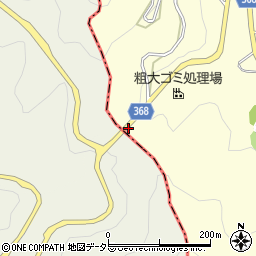 国坂峠周辺の地図