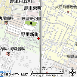兵庫県姫路市野里新町2-22周辺の地図