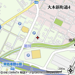 愛知県豊川市本野ケ原4丁目67周辺の地図