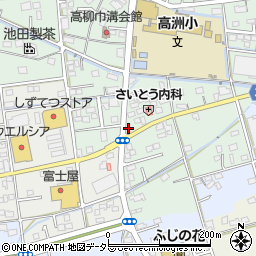静岡県藤枝市高柳1286周辺の地図