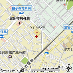 三重県鈴鹿市中江島町11-6周辺の地図